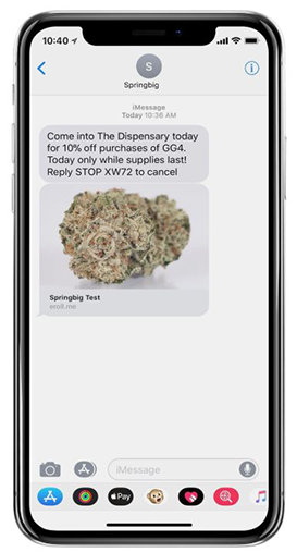 Cannabis SMS Marketing