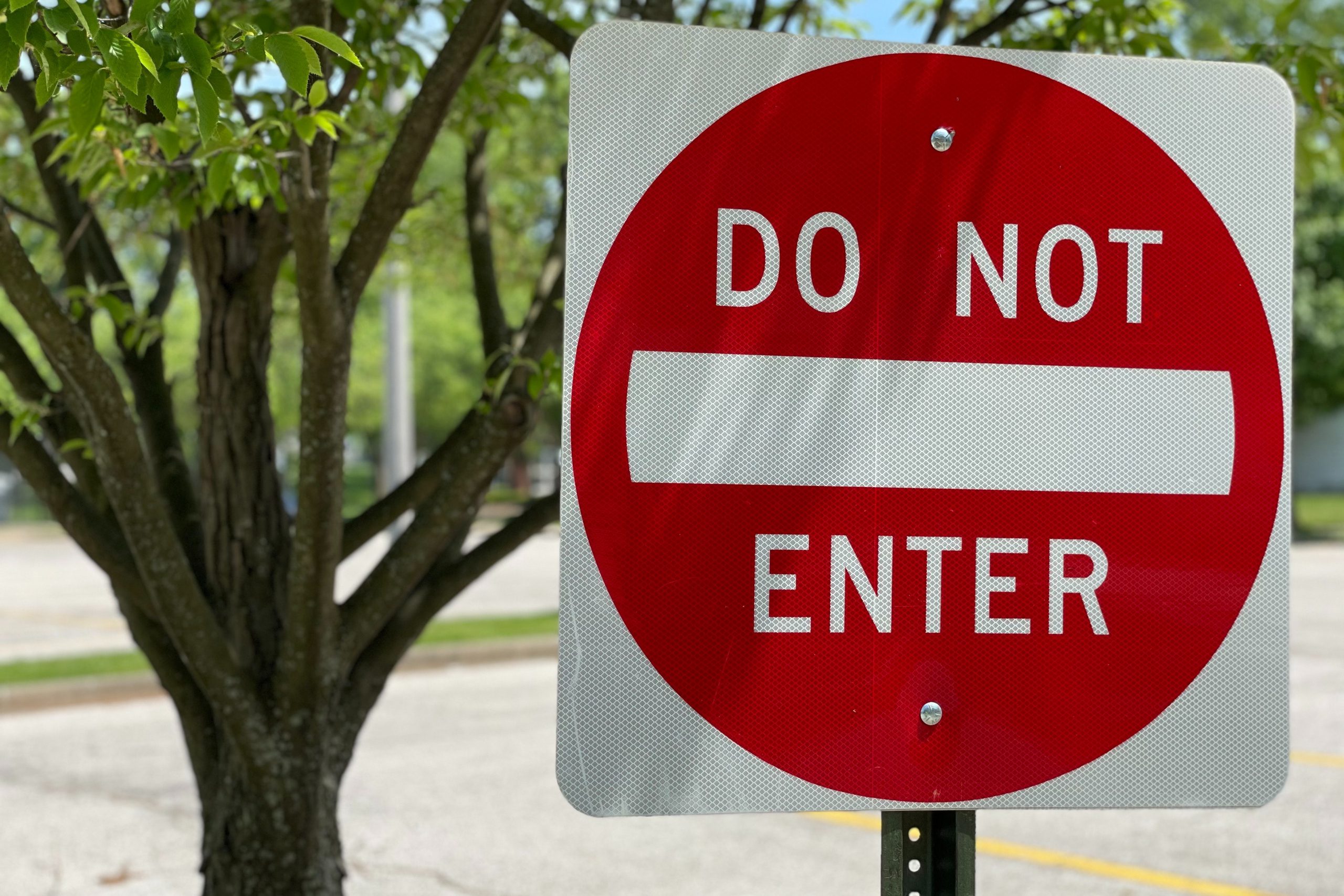 Do Not Enter Sign